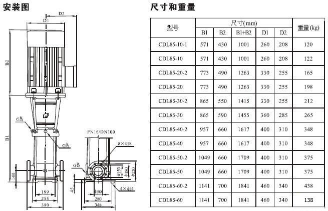 CDLF系列輕型不銹鋼立式多級泵